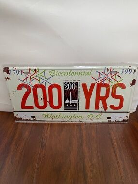 Washington D.C. License Plate